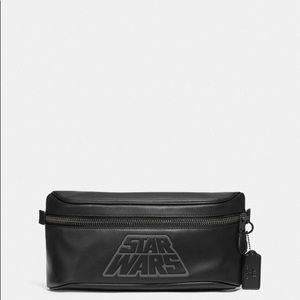 NWT Star Wars X Coach Westway Belt Bag Black